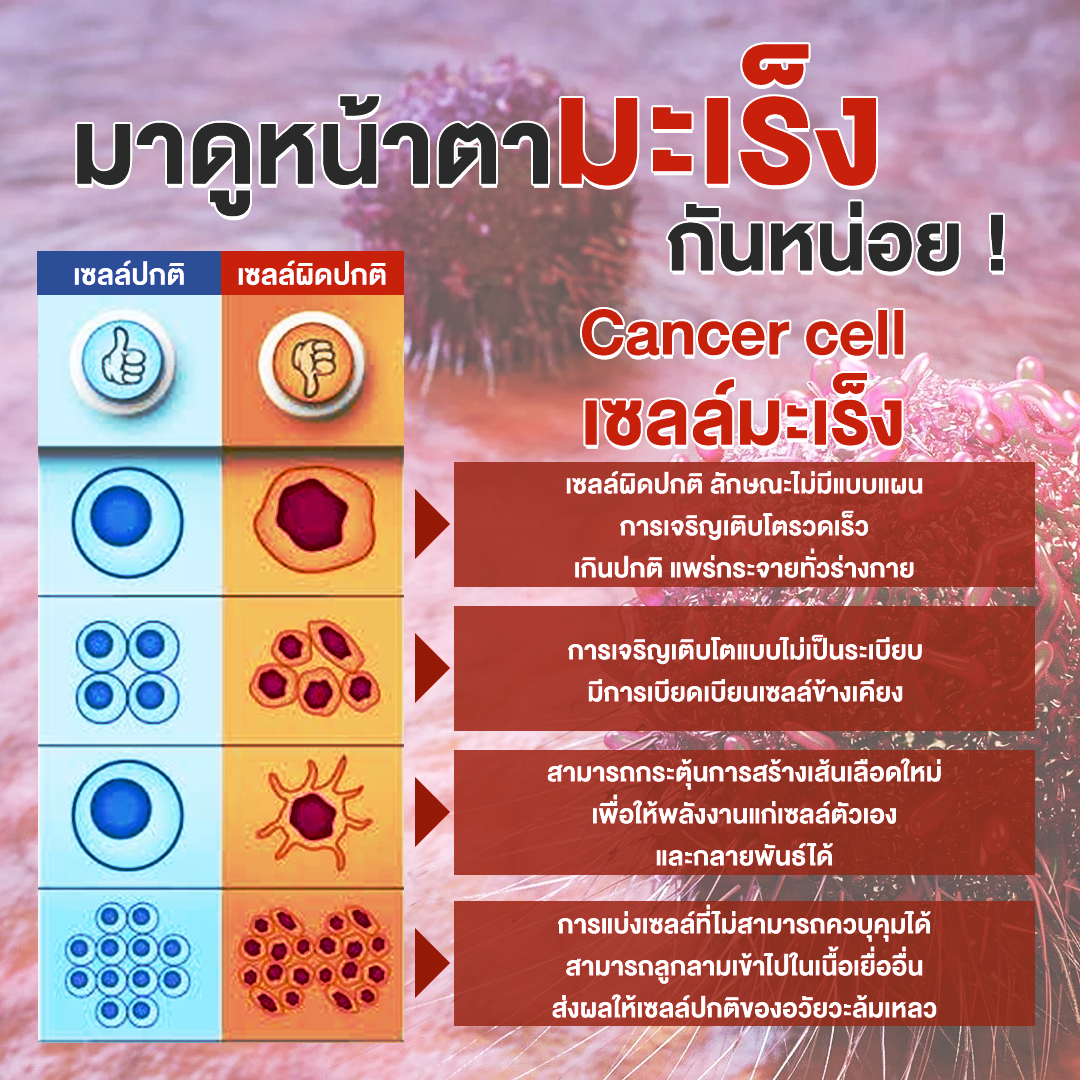 มาดูหน้าตามะเร็ง